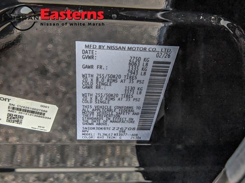 New 2026 Nissan Pathfinder Platinum AWD/4WD image 32