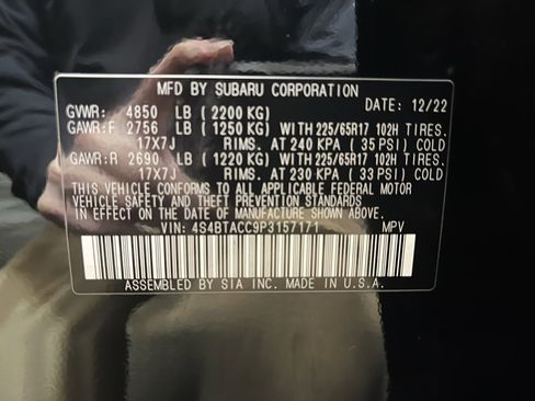 Used 2023 Subaru Outback Premium w/ Popular Package #1 image 24