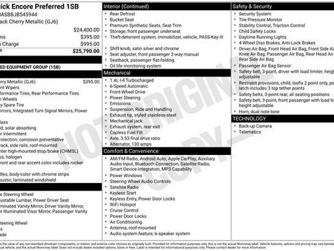 Used 2018 Buick Encore Preferred image 8