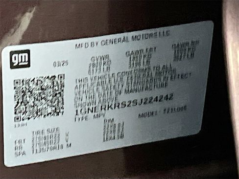 Used 2025 Chevrolet Traverse High Country image 35