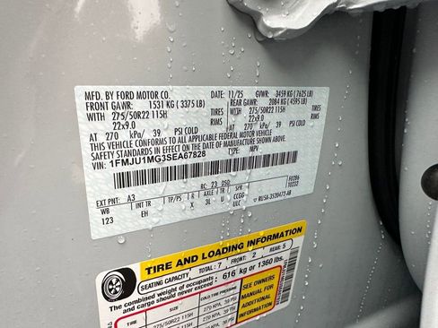 New 2025 Ford Expedition Platinum w/ Stealth Performance Package image 59