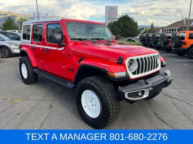 New 2026 Jeep Wrangler Unlimited Sahara w/ Whitecap Package AWD/4WD image 12