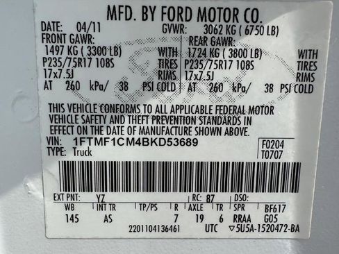 Used 2011 Ford F150 XL image 25