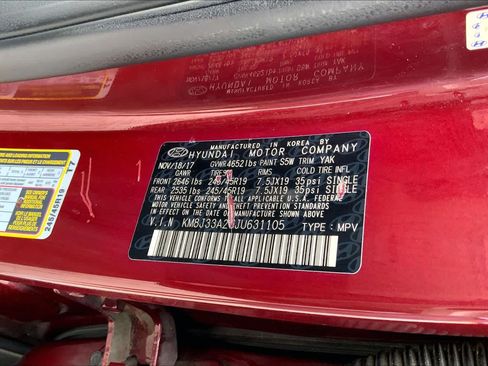 Used 2018 Hyundai Tucson Value w/ Cargo Package FWD image 32