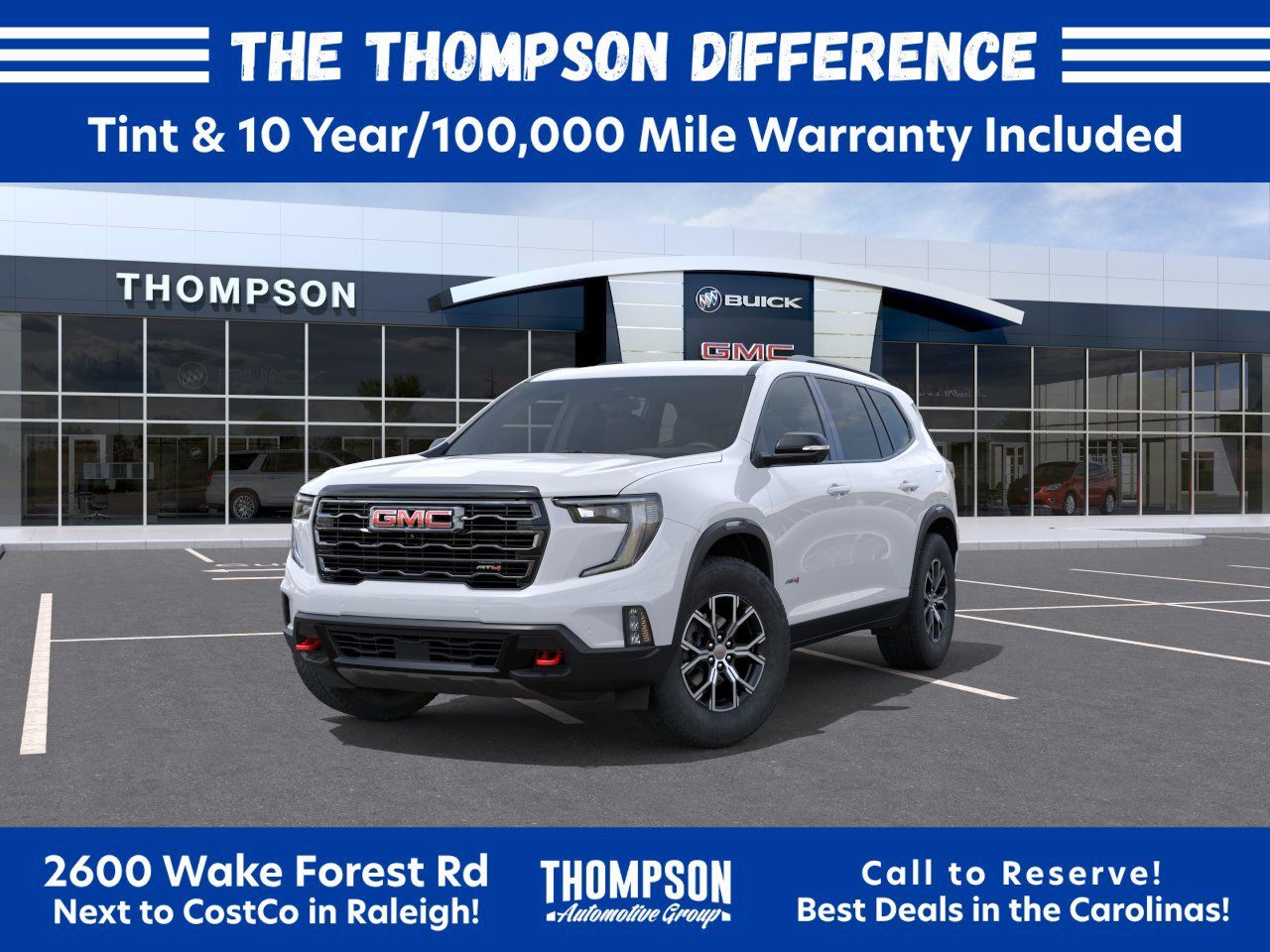 New 2026 GMC Acadia AT4 w/ LPO, Floor Liner Package AWD/4WD image 8