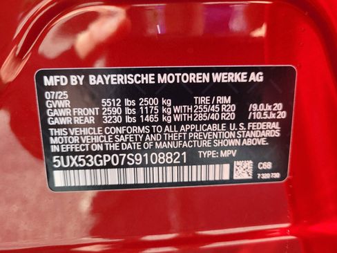 New 2025 BMW X3 xDrive30i w/ Premium Package image 19