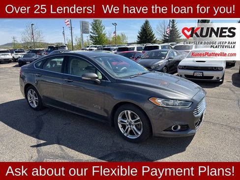 Used 2016 Ford Fusion Energi Titanium w/ Driver Assist Package FWD image 33
