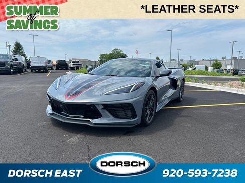 Used 2025 Chevrolet Corvette Stingray Preferred Cpe w/ Z51 Performance Package RWD image 1