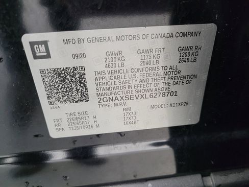 Used 2020 Chevrolet Equinox LS AWD/4WD image 33