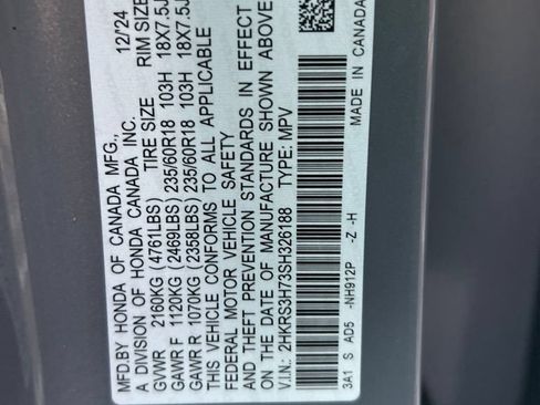 Used 2025 Honda CR-V EX-L image 22