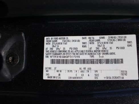 Used 2016 Ford F150 XLT w/ Equipment Group 302A Luxury AWD/4WD image 49