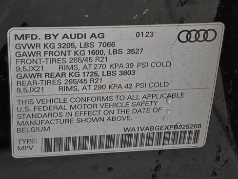 Used 2023 Audi e-tron Chronos w/ Chronos Package image 34