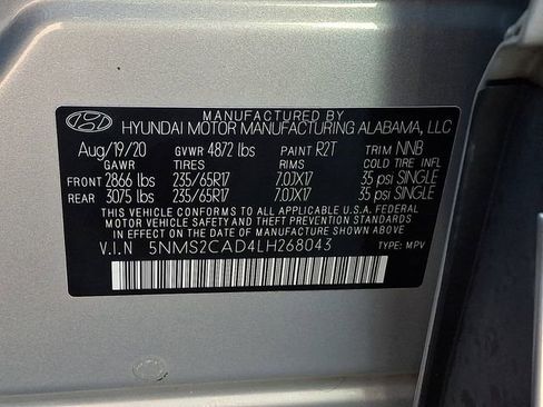 Used 2020 Hyundai Santa Fe SE image 27