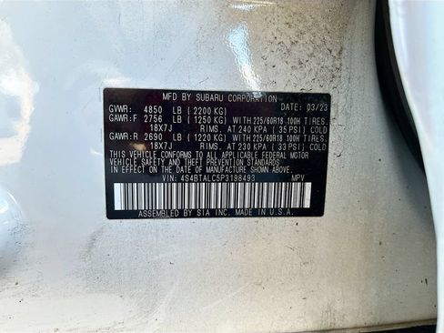 Used 2023 Subaru Outback Onyx Edition AWD/4WD image 31