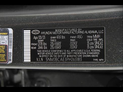 Certified 2023 Hyundai Tucson SEL AWD/4WD image 22