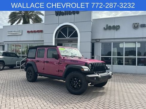 Used 2022 Jeep Wrangler Unlimited Sport AWD/4WD image 1