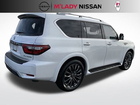 Used 2024 Nissan Armada Platinum w/ Captain's Chairs Package image 6