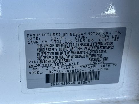 Used 2024 Nissan Versa S FWD image 25