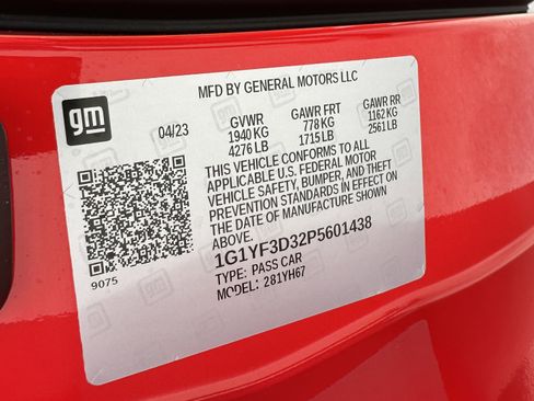 Used 2023 Chevrolet Corvette Z06 RWD image 8