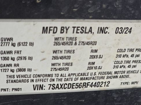 Used 2024 Tesla Model X AWD/4WD image 32