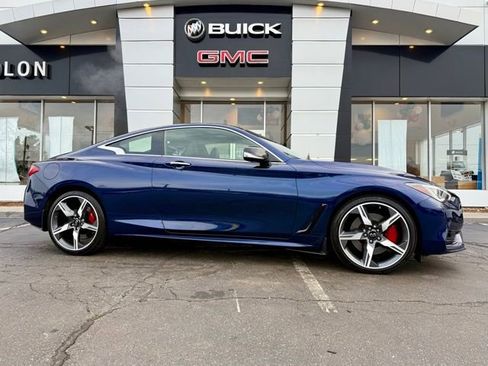 Used 2022 INFINITI Q60 Red Sport 400 w/ Cargo Package image 1