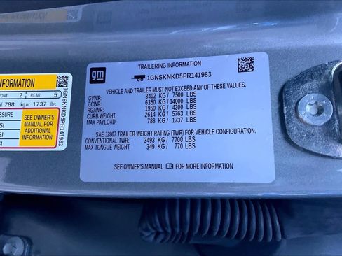 Used 2023 Chevrolet Tahoe LT w/ Luxury Package image 34