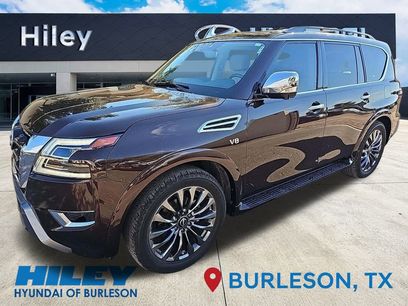 Used 2021 Nissan Armada Platinum w/ Captain's Chairs Package