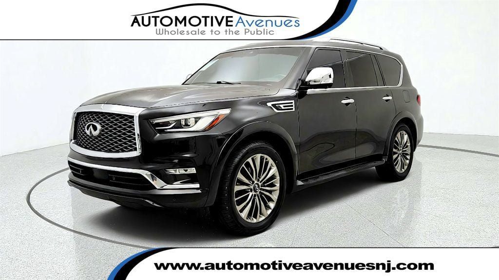 Used 2021 INFINITI QX80 Sensory w/ All-Season Package RWD image 1