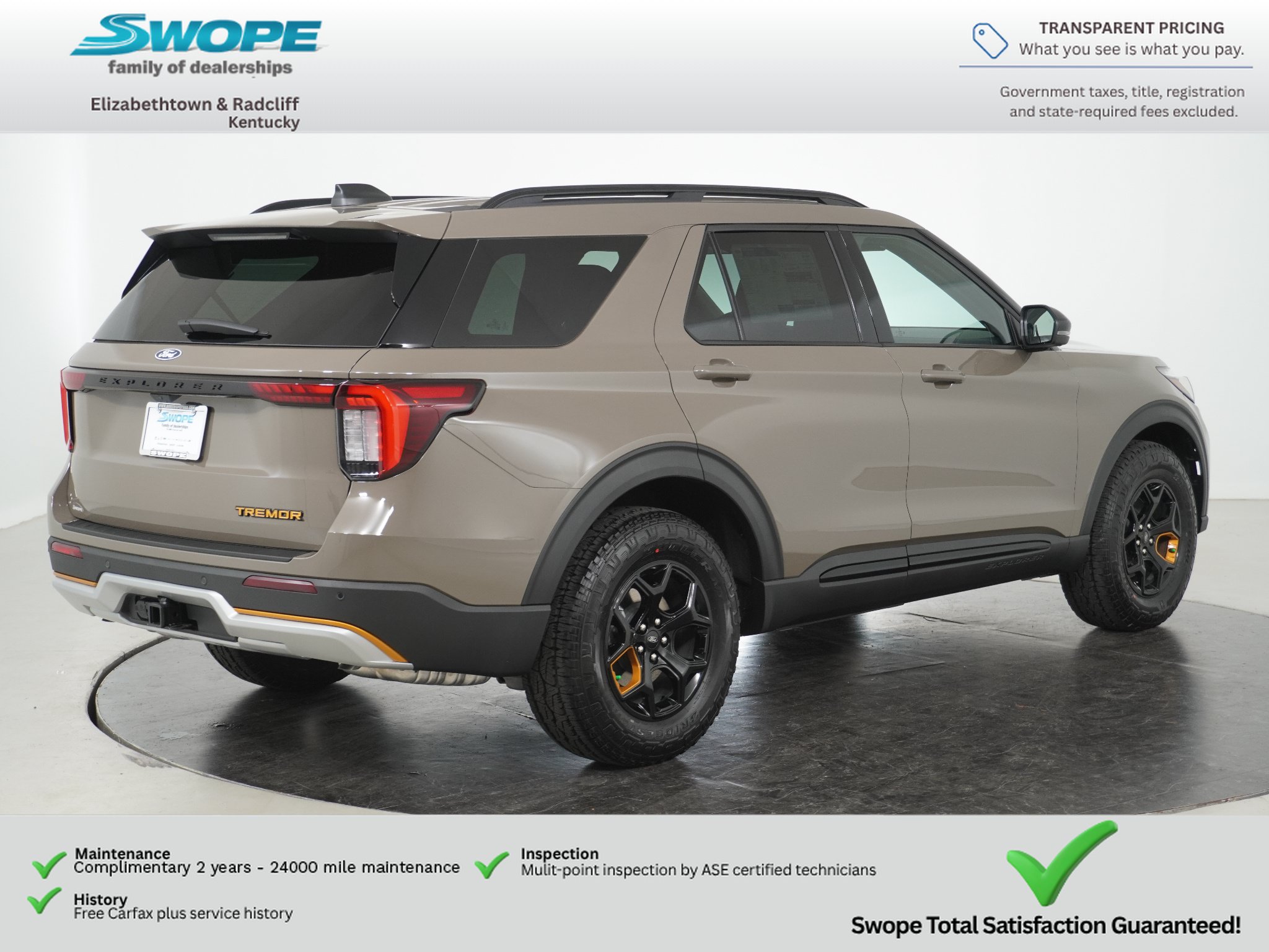 New 2027 Ford Explorer Tremor w/ Tremor Convenience Package AWD/4WD image 3