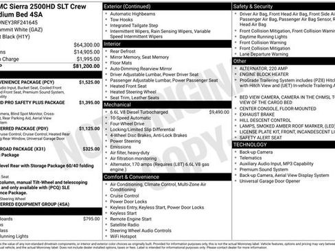 Certified 2024 GMC Sierra 2500 SLT w/ SLT Convenience Package image 34