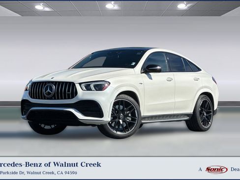 Certified 2022 Mercedes-Benz GLE 53 AMG White image 1