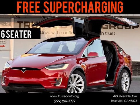 Used 2016 Tesla Model X 90D AWD/4WD image 1