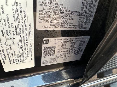 Used 2023 Chevrolet Silverado 1500 Custom image 9