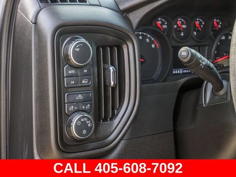 Used 2025 Chevrolet Silverado 1500 Custom w/ Turbomax Blackout Package AWD/4WD image 32
