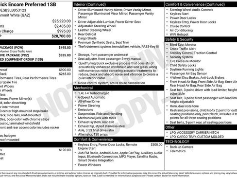 Used 2020 Buick Encore Preferred w/ Safety Package image 6