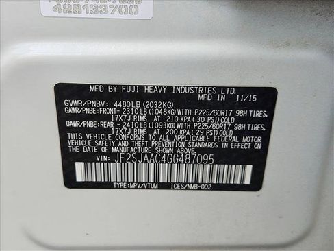 Used 2016 Subaru Forester 2.5i AWD/4WD image 19