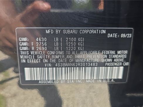 Used 2024 Subaru Legacy Limited AWD/4WD image 29
