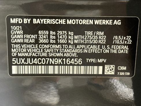 Used 2022 BMW X5 M50i w/ Executive Package AWD/4WD image 31