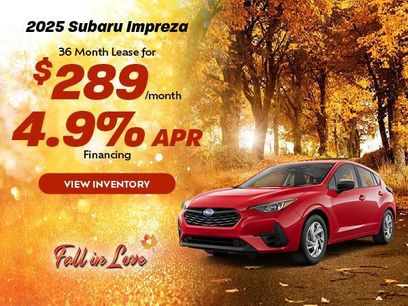 New 2025 Subaru Impreza 2.0i