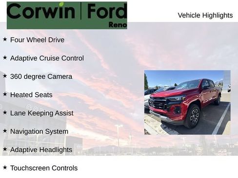 Used 2024 Chevrolet Colorado Z71 w/ Z71 Convenience Package 2 AWD/4WD image 8