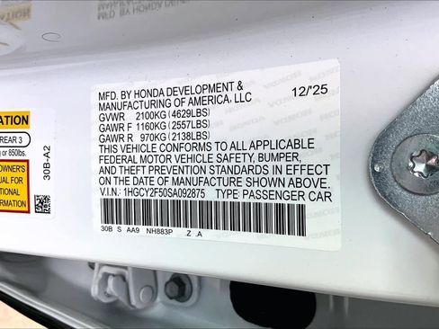 New 2025 Honda Accord Sport image 19