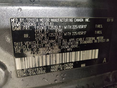 Used 2019 Toyota RAV4 LE FWD image 33