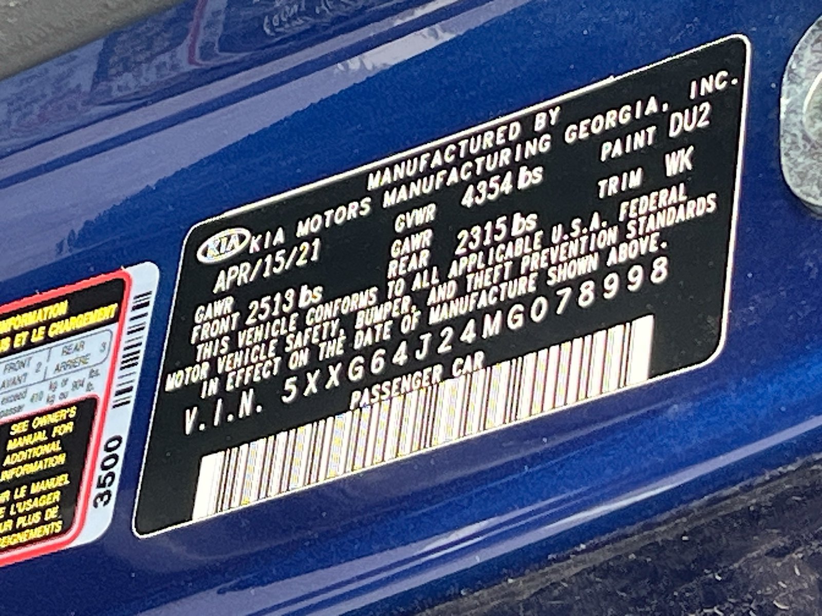 Used 2021 Kia K5 GT-Line w/ GT-Line FWD Premium Package image 31