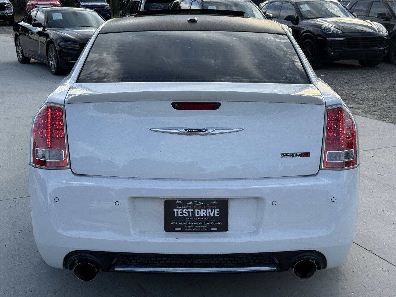 Used 2012 Chrysler 300 SRT8 w/ (19) Premium Speaker Group RWD image 6