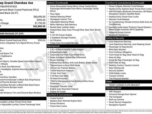 Used 2023 Jeep Grand Cherokee 4WD 4xe image 16