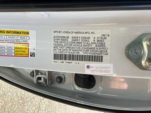 Used 2018 Honda Accord LX image 20