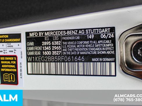 Used 2024 Mercedes-Benz EQE 350+ Sedan image 39