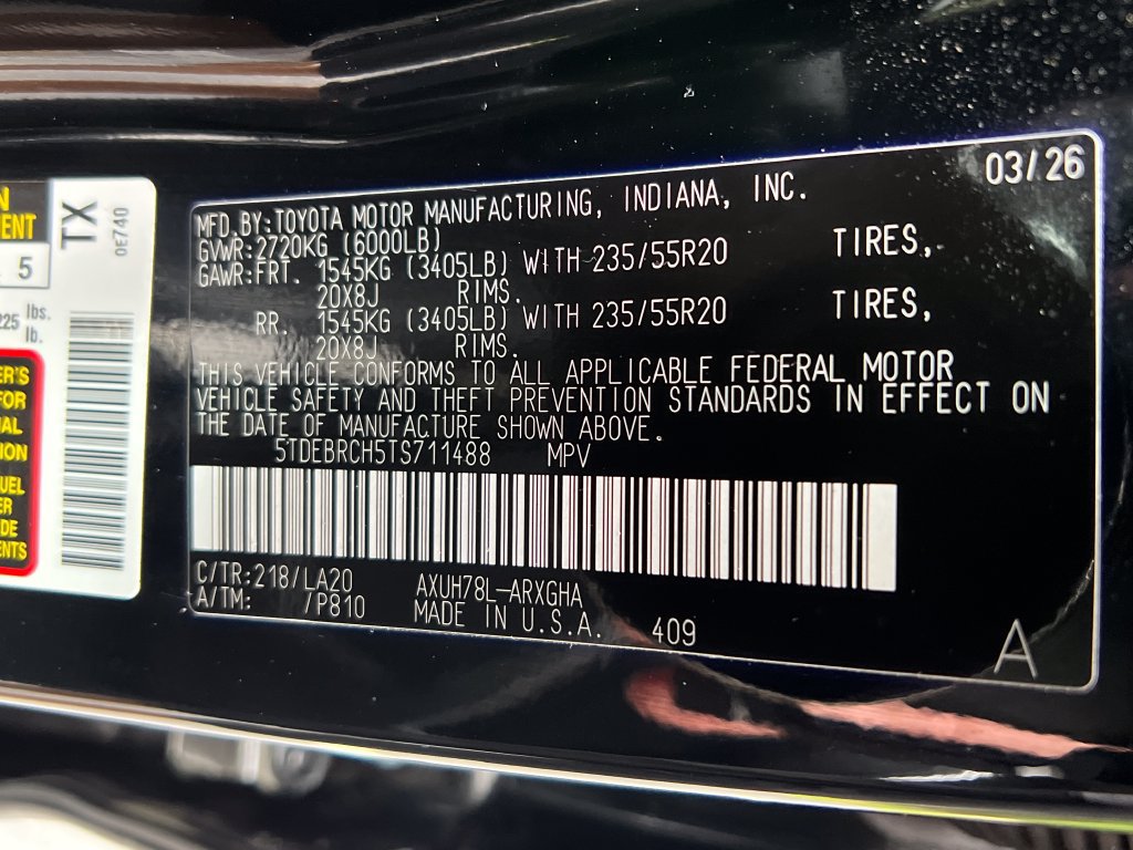 Used 2026 Toyota Highlander Platinum AWD/4WD image 29