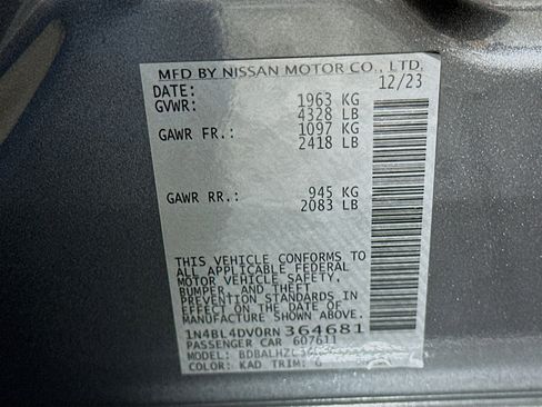 Used 2024 Nissan Altima 2.5 SV image 12