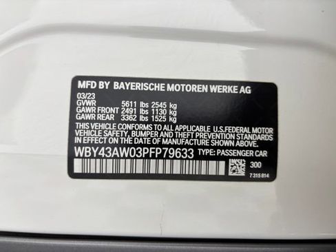 Used 2023 BMW i4 eDrive35 w/ Premium Package RWD image 24